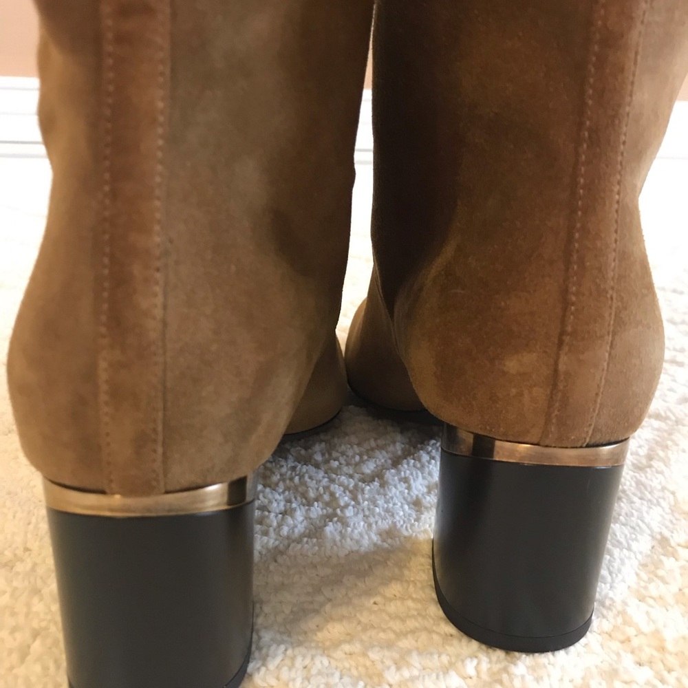 New Lanvin brown suede boots, 41 - Picture 4 of 8
